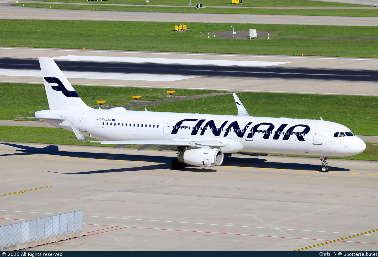 Photo of OH-LZK - Airbus A321-231 operated by Finnair