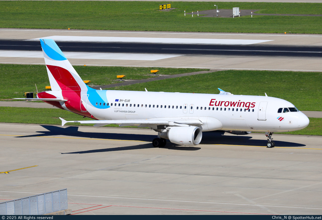 Photo of 9H-EUR - Airbus A320-214 operated by Eurowings Europe Malta
