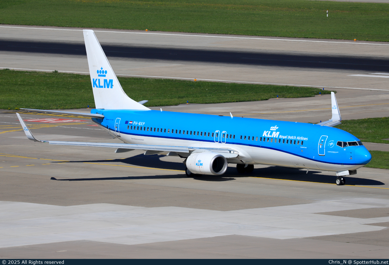 Photo of PH-BXP - Boeing 737-9K2 operated by KLM Royal Dutch Airlines