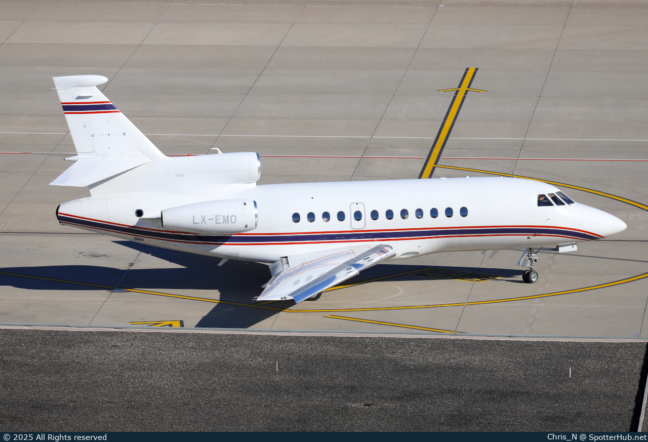 Photo of LX-EMO - Dassault Falcon 900EX operated by Flying Group Luxembourg
