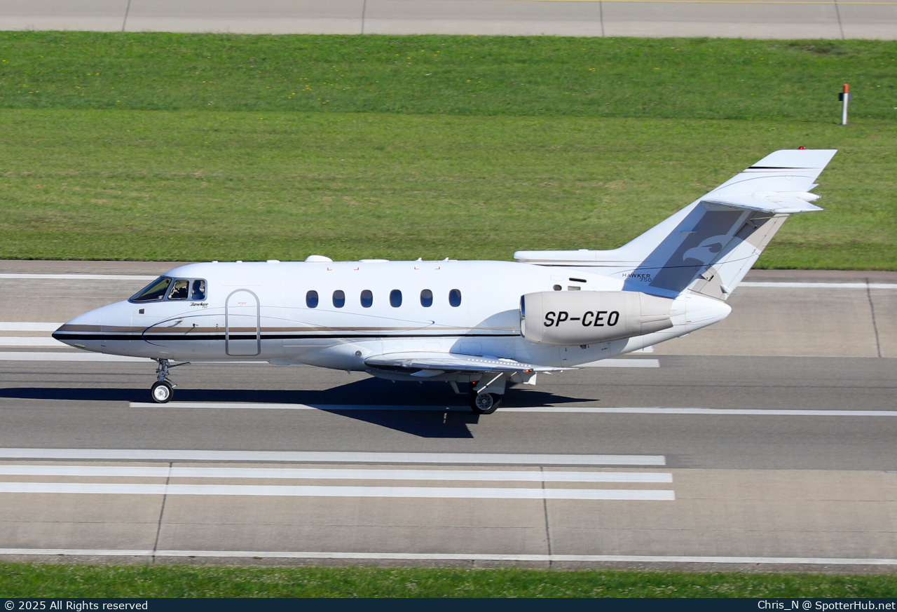 Photo of SP-CEO - Hawker Beechcraft 750 operated by Jet Story