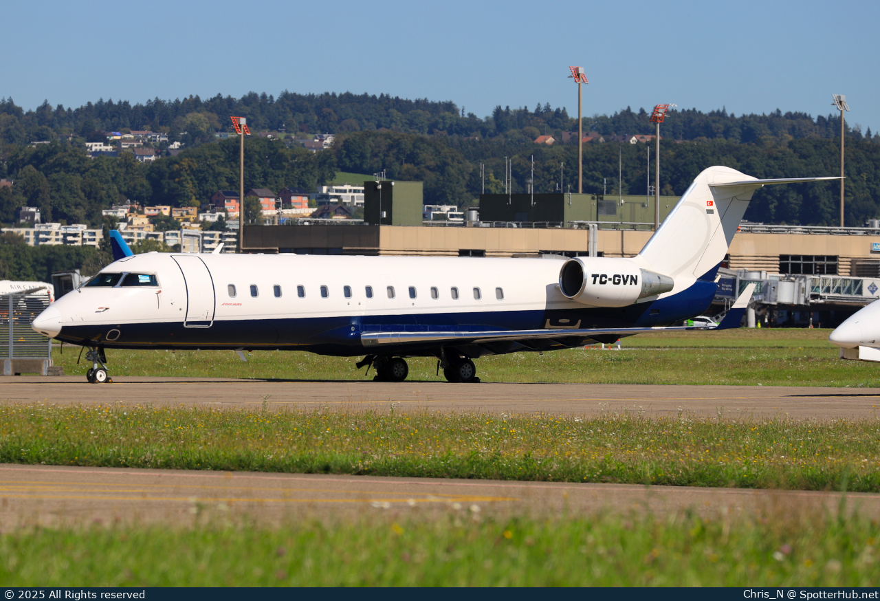 Photo of TC-GVN - Bombardier Challenger 850 operated by Güven Air