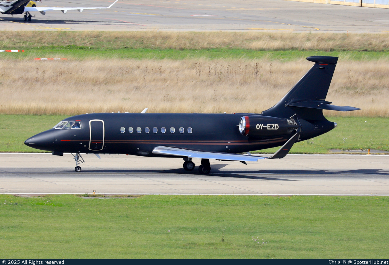 Photo of OY-EZD - Dassault Falcon 2000LX operated by Air Alsie