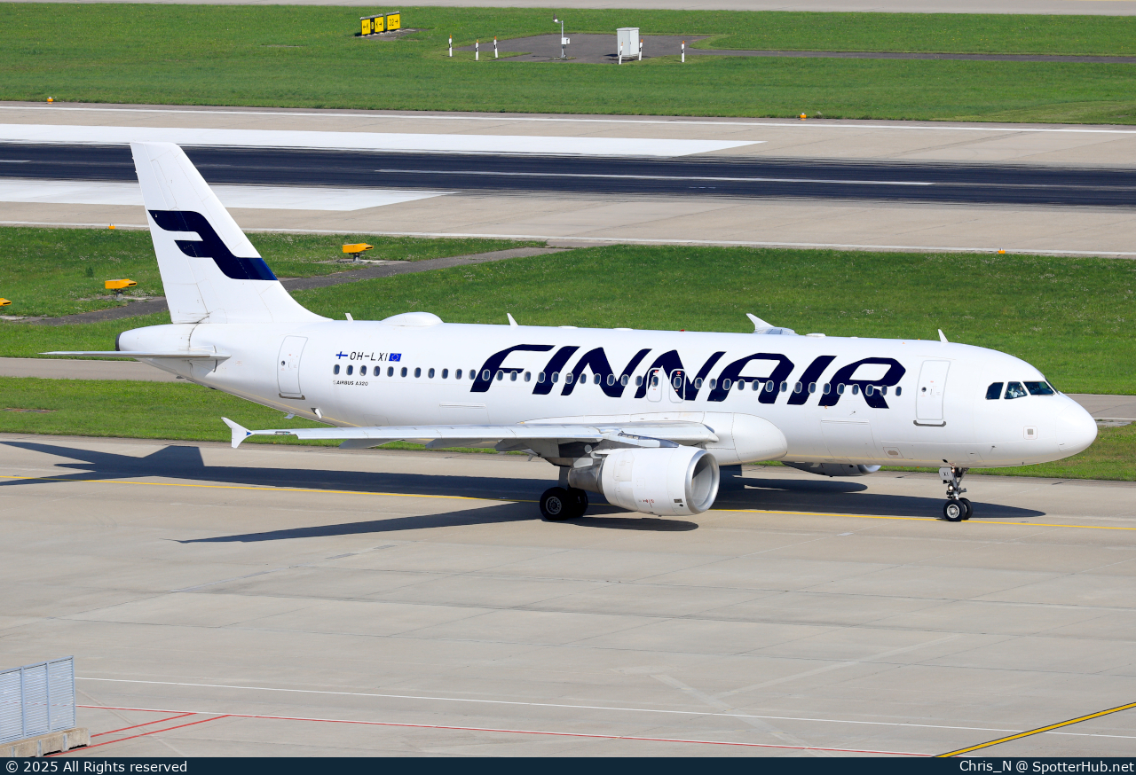 Photo of OH-LXI - Airbus A320-214 operated by Finnair