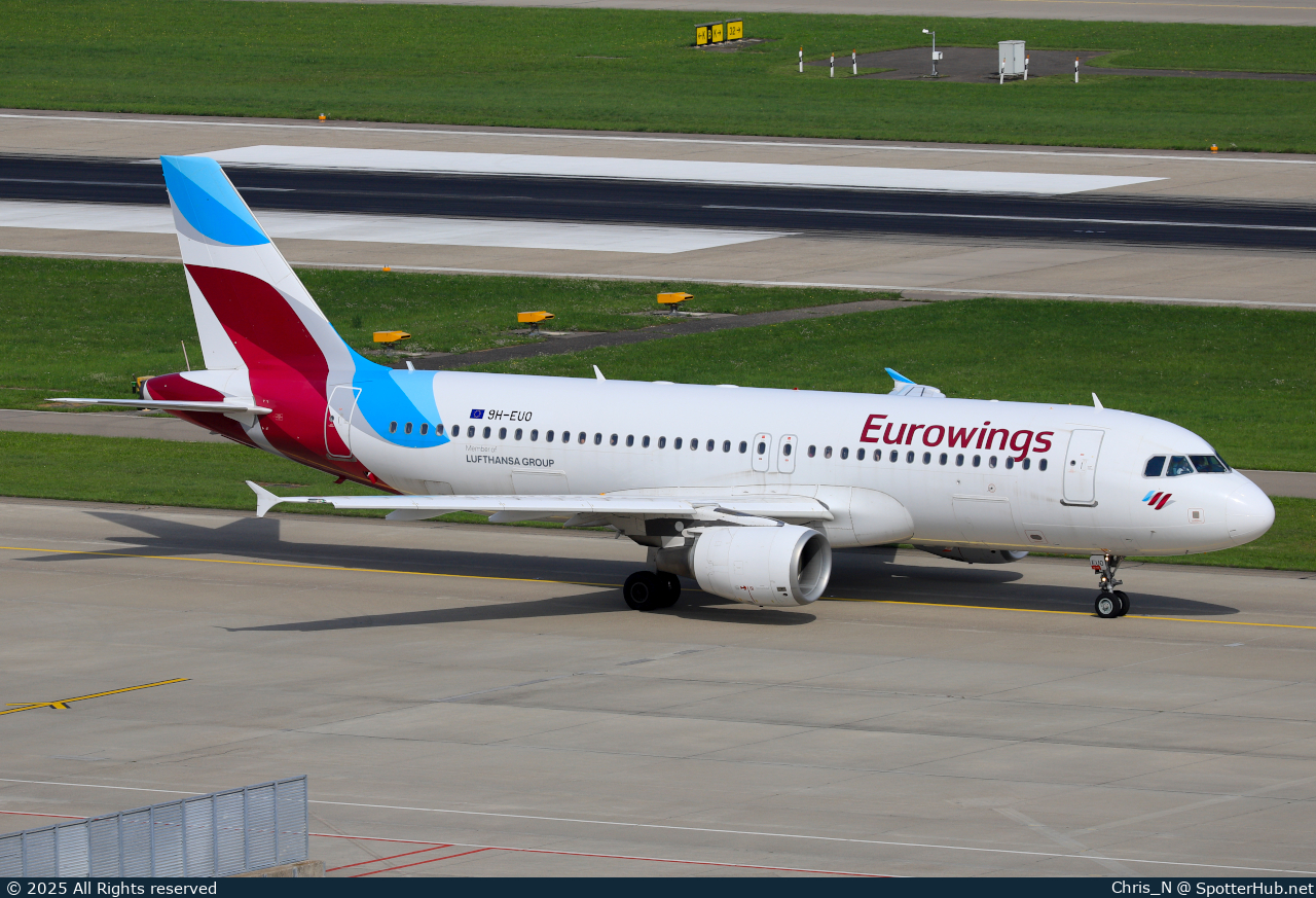 Photo of 9H-EUO - Airbus A320-214 operated by Eurowings Europe Malta