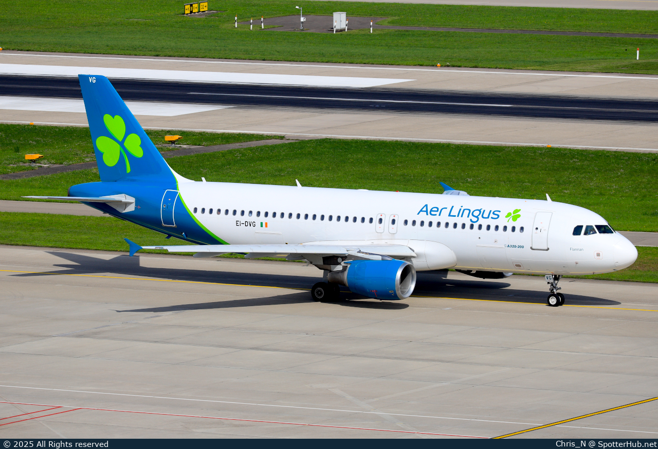 Photo of EI-DVG - Airbus A320-214 operated by Aer Lingus