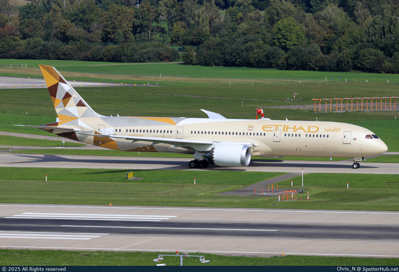 Photo of A6-BNG - Boeing 787-9 Dreamliner operated by Etihad Airways