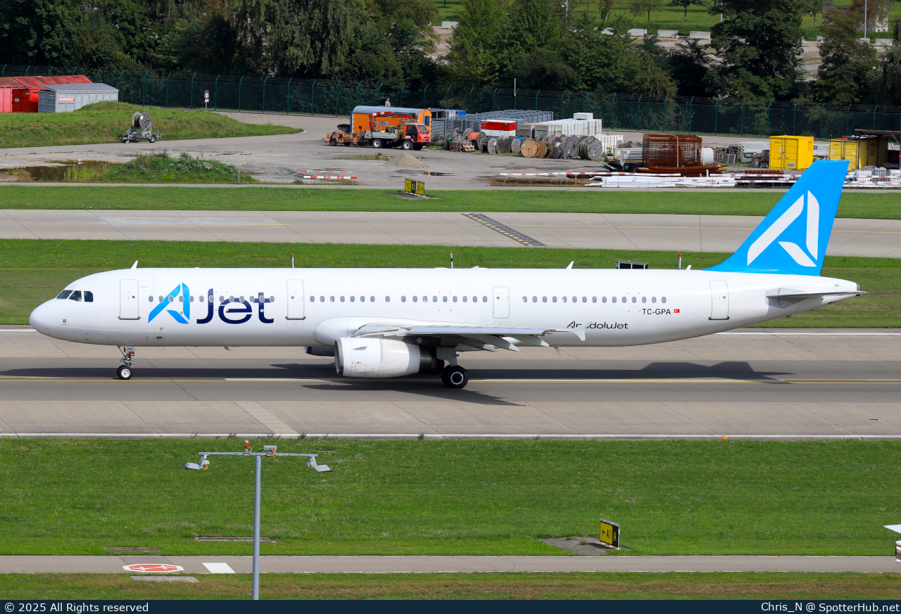 Photo of TC-GPA - Airbus A321-231 operated by AJet (opb BBN Airlines)