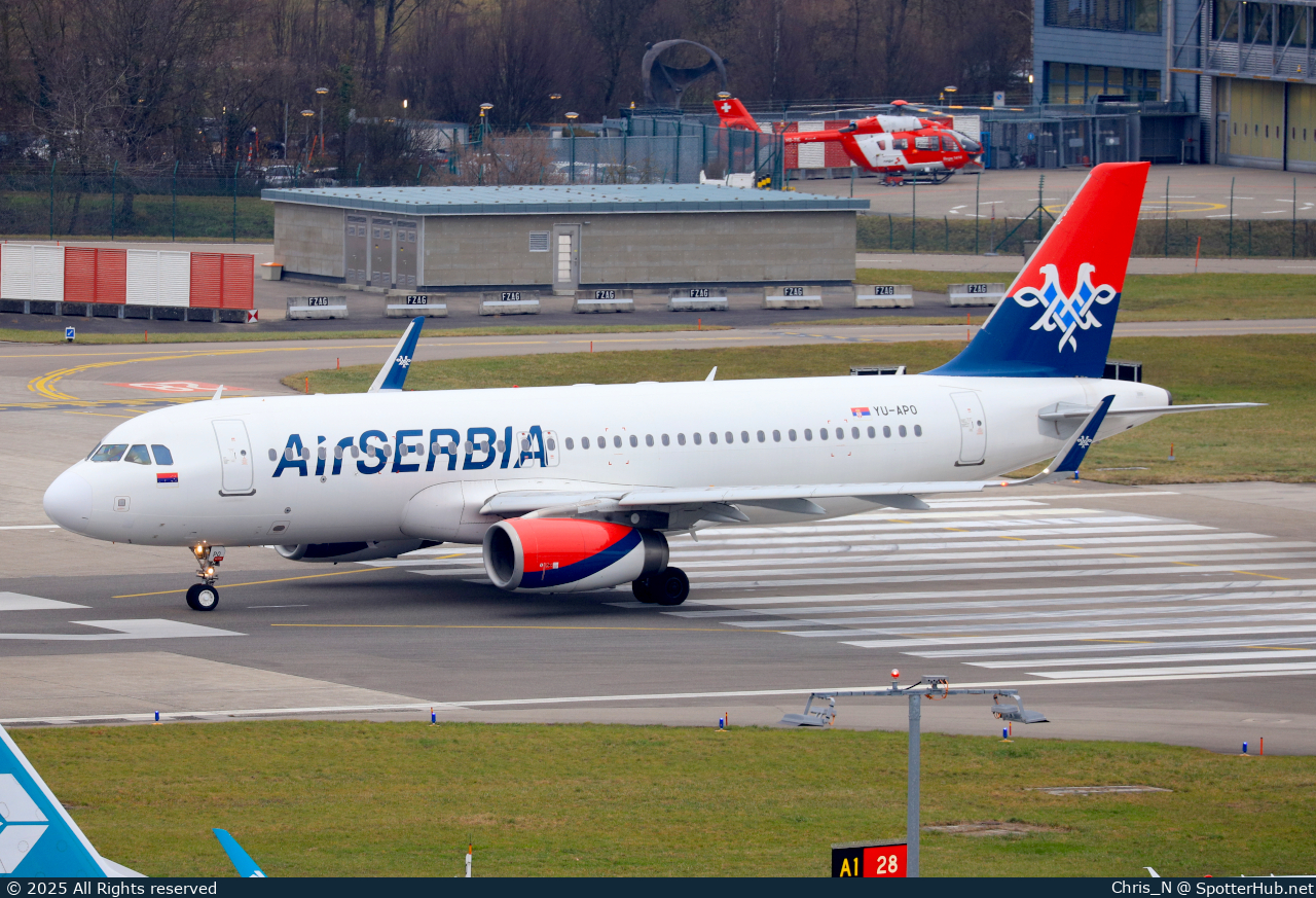 Photo of YU-APO - Airbus A320-232 operated by Air Serbia