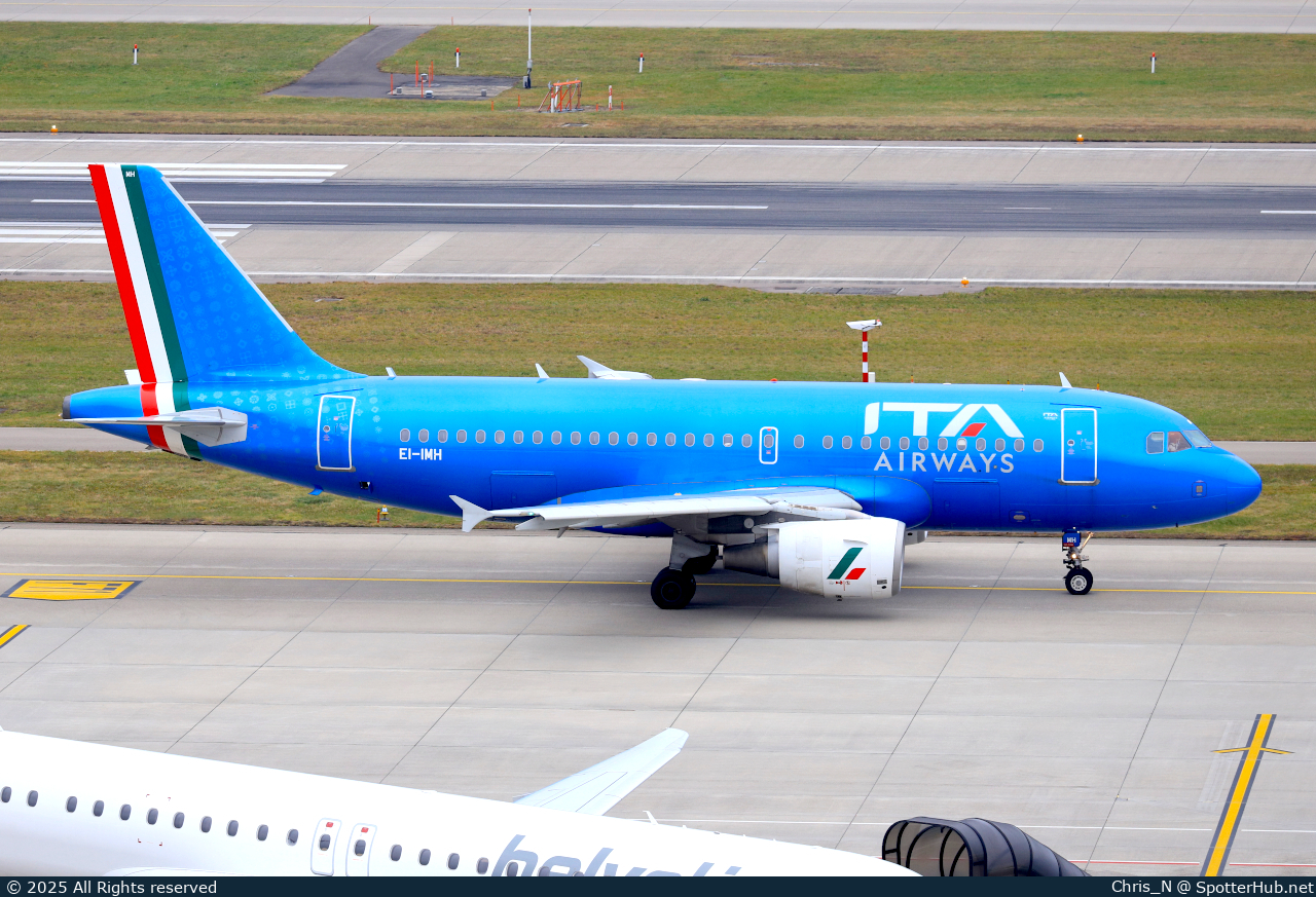 Photo of EI-IMH - Airbus A319-112 operated by ITA Airways