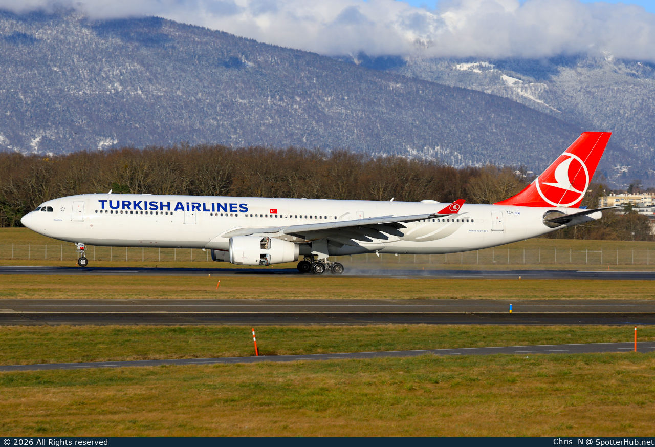 Photo of TC-JNM - Airbus A330-343 operated by Turkish Airlines
