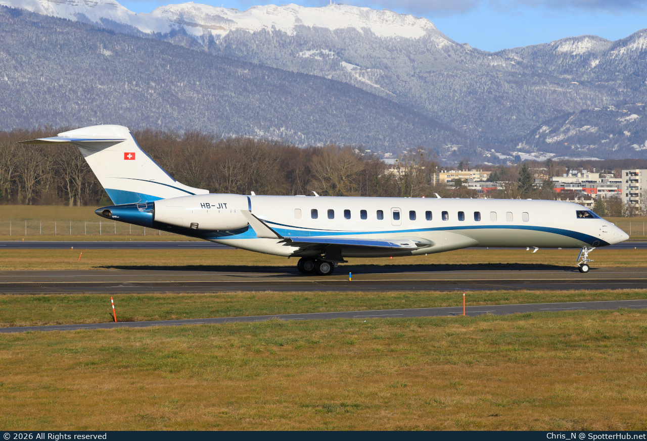 Photo of HB-JIT - Bombardier Global 7500 operated by Albinati Aeronautics