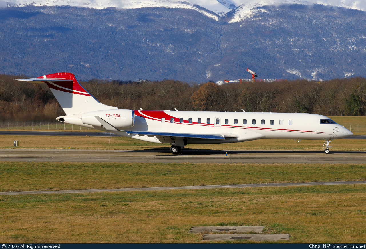 Photo of T7-TBA - Bombardier Global 7500 operated by Avcon Jet San Marino