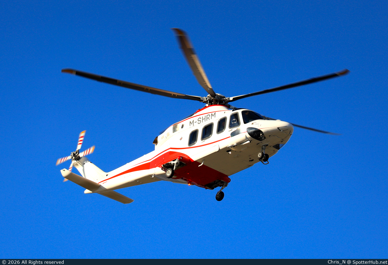 Photo of M-SHRM - AgustaWestland AW139 operated by Frozendale
