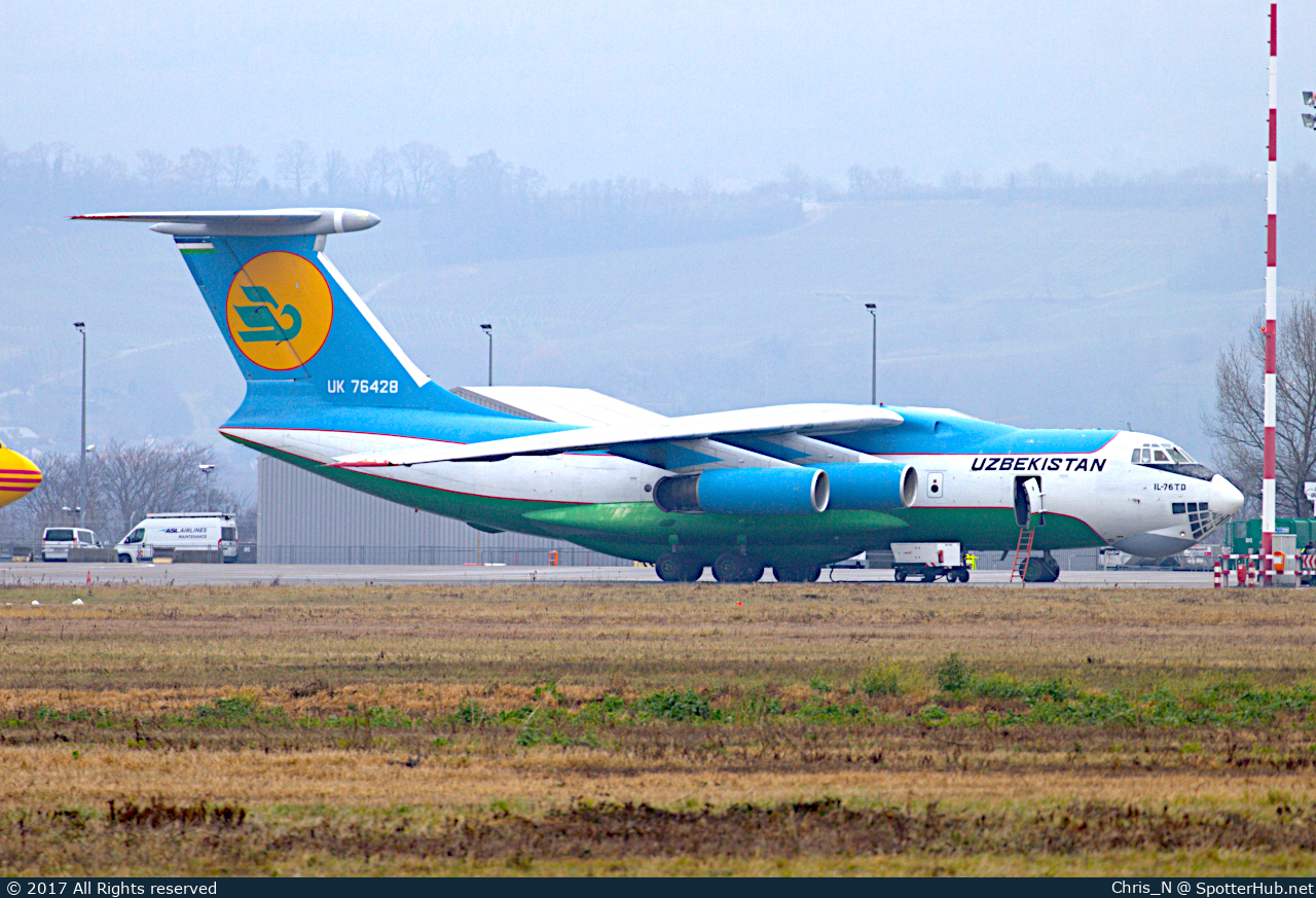 Photo of UK76428 - Ilyushin Il-76TD operated by Uzbekistan Airways Cargo