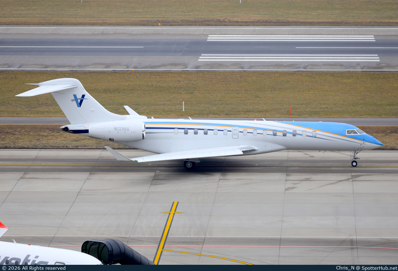 Photo of N121RS - Bombardier Global 7500 operated by Solairus Aviation