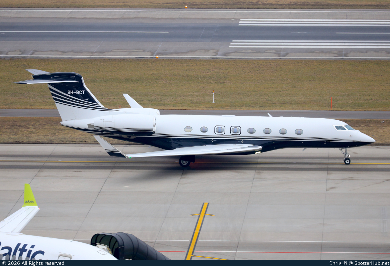 Photo of 9H-BCT - Gulfstream G650 operated by Private