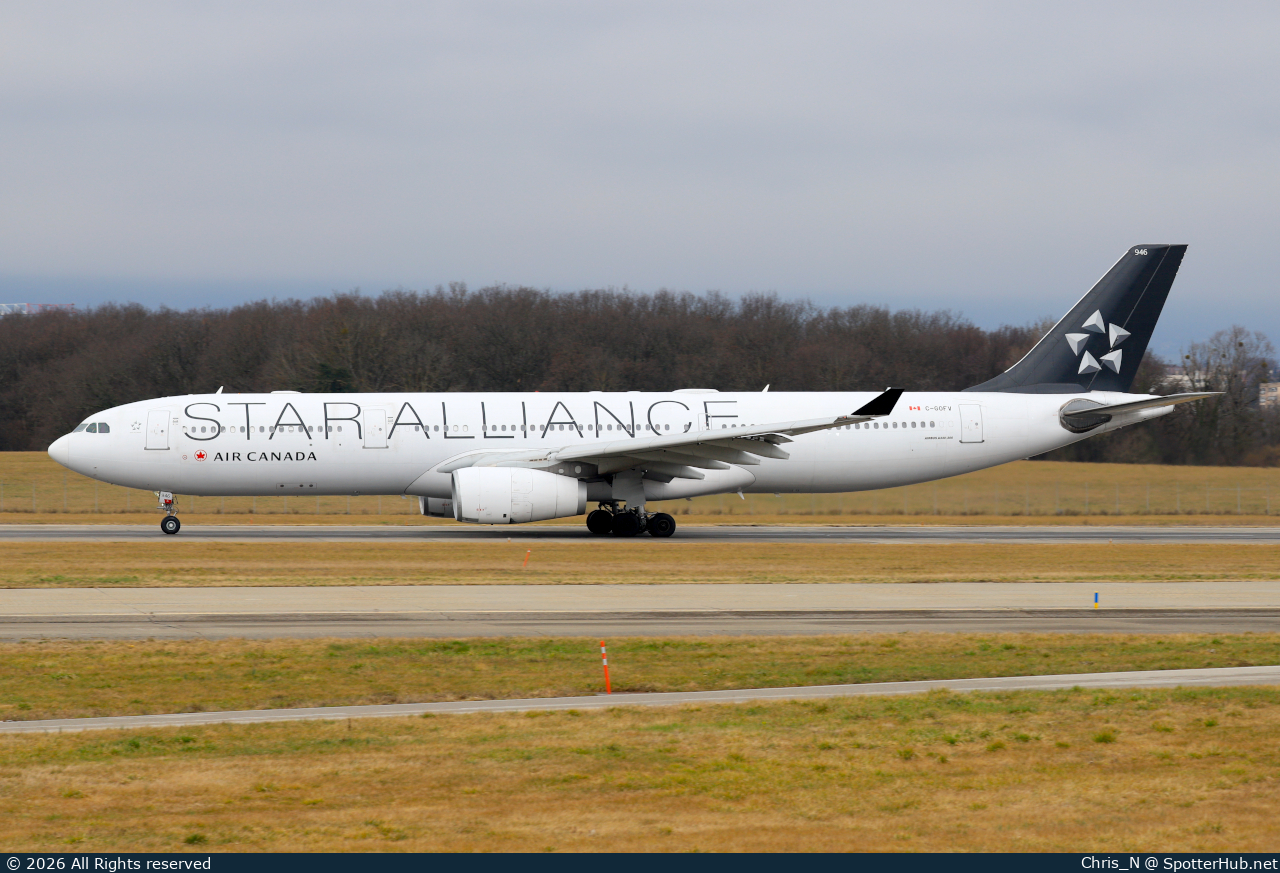 Photo of C-GOFV - Airbus A330-343 operated by Air Canada