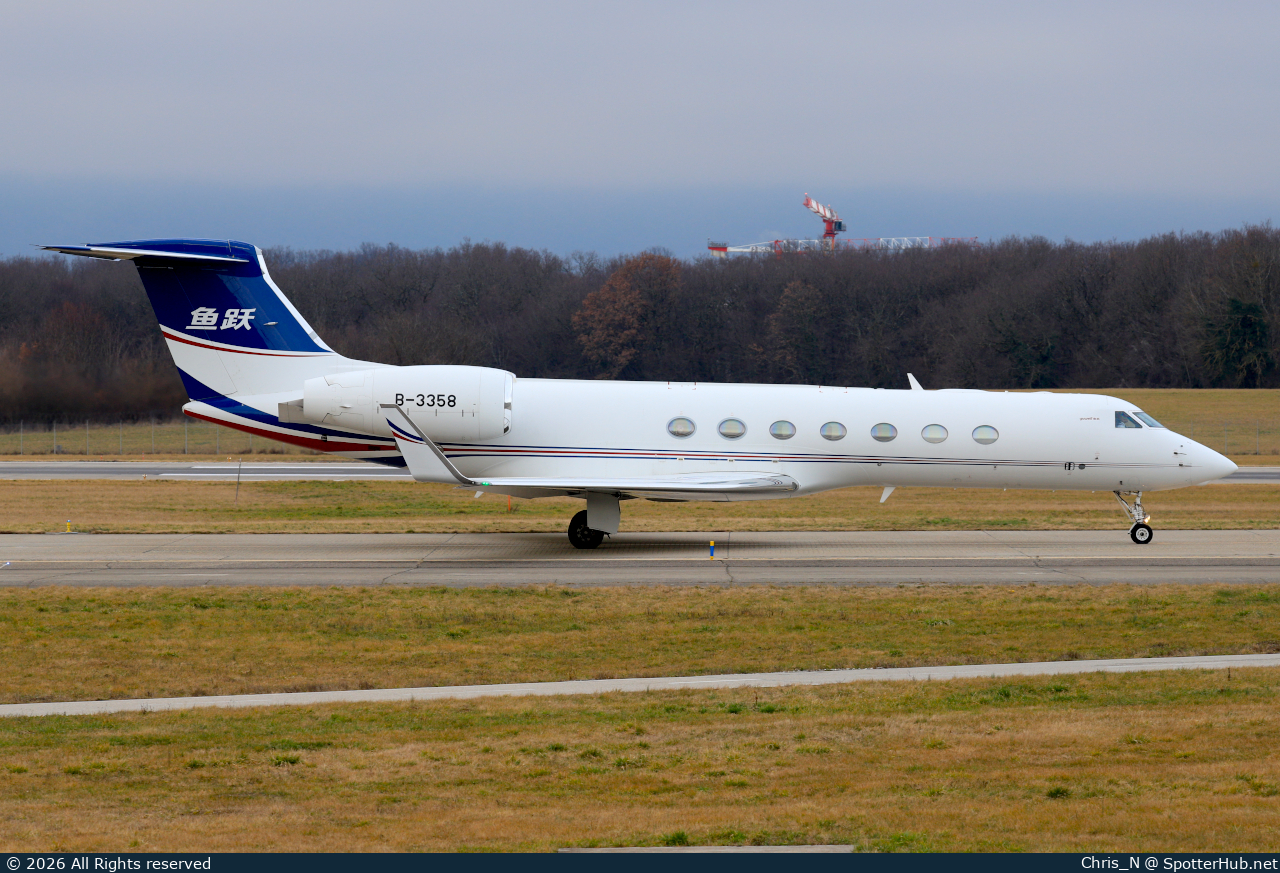 Photo of B-3358 - Gulfstream GV-SP (G550) operated by Asia United Business Aviation