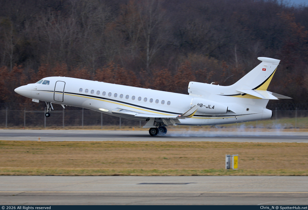 Photo of HB-JLA - Dassault Falcon 8X operated by MSC Aviation