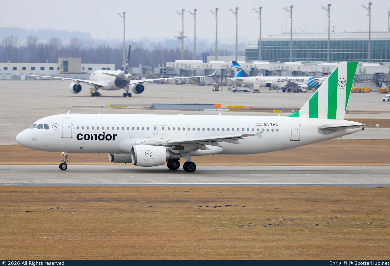 Photo of 9A-SHO - Airbus A320-214 operated by Condor (opb Fly Air41 Airways)