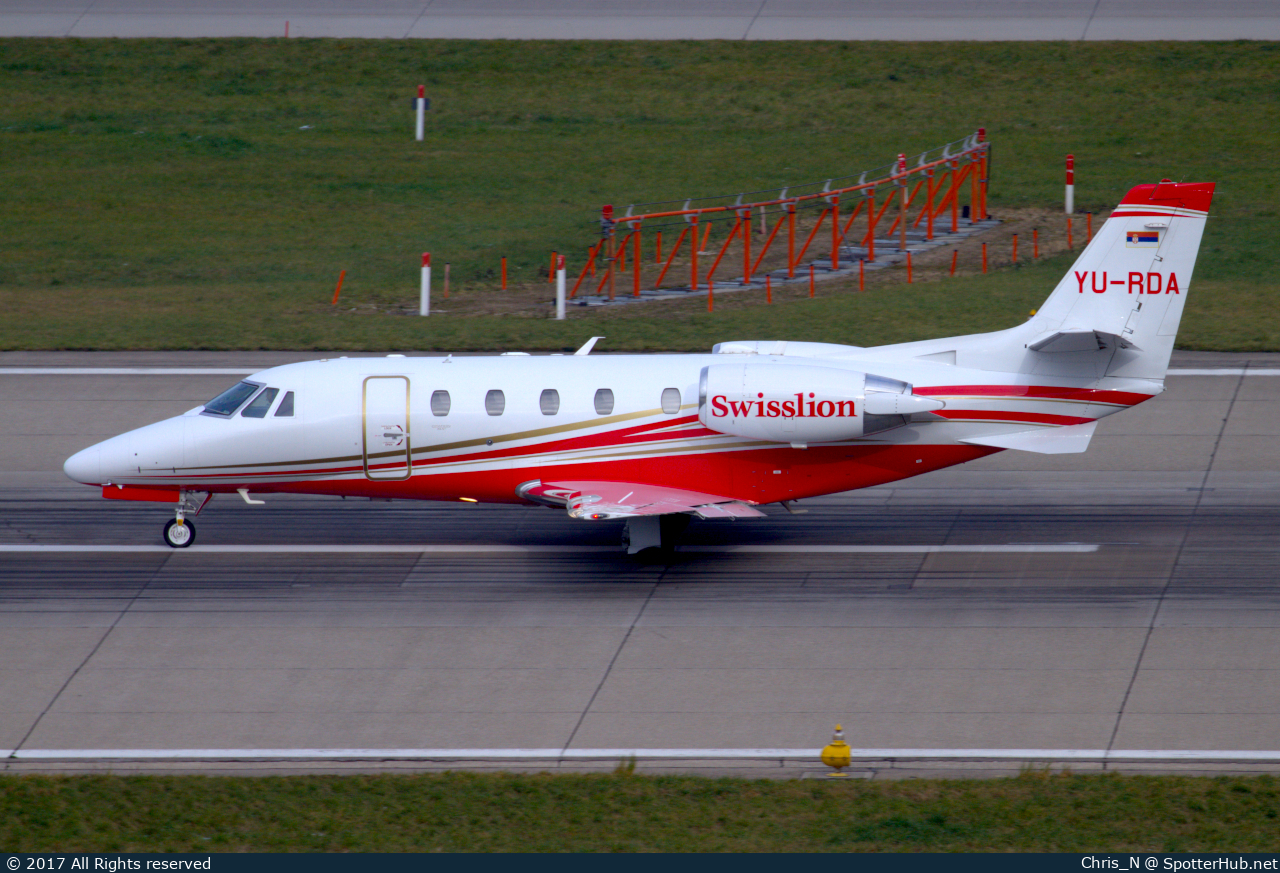 Photo of YU-RDA - Cessna 560XL Citation XLS+ operated by Air Swisslion