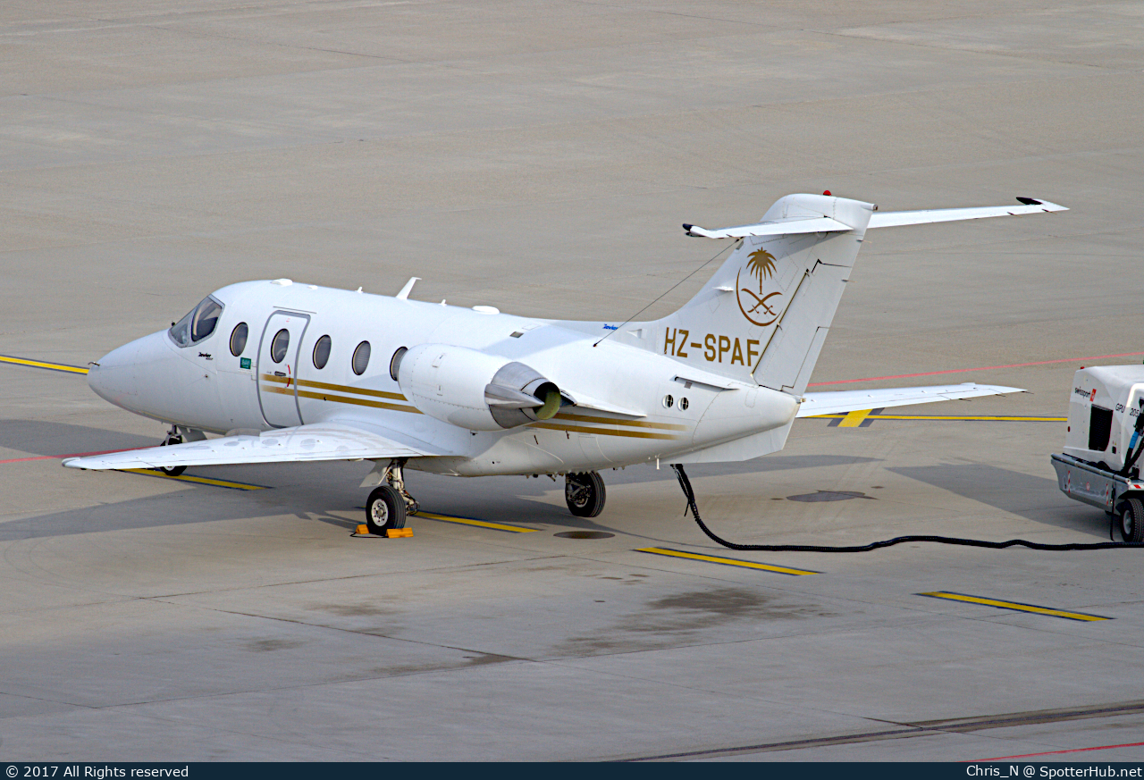 Photo of HZ-SPAF - Hawker Beechcraft 400A operated by Saudi Private Aviation