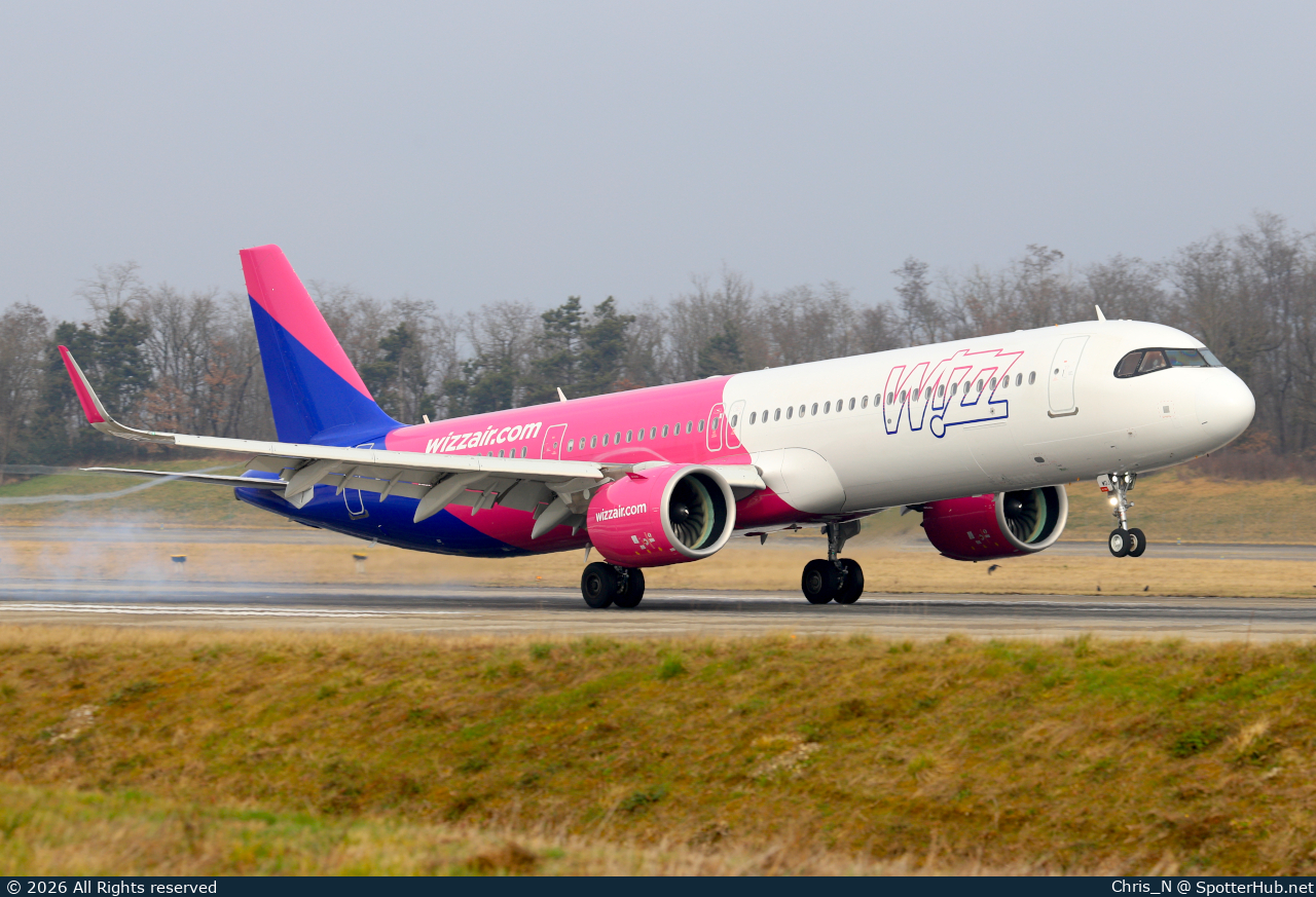 Photo of 9H-WDJ - Airbus A321-271NX operated by Wizz Air Malta
