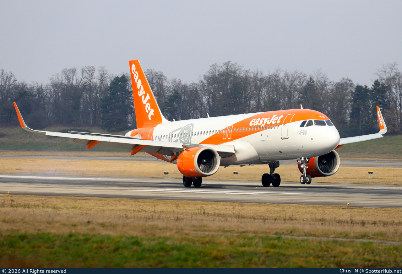 Photo of HB-AYO - Airbus A320-251N operated by easyJet Switzerland