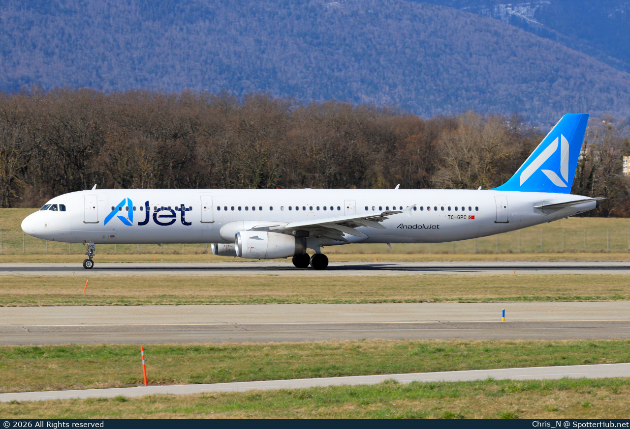 Photo of TC-GPC - Airbus A321-231 operated by AJet (opb BBN Airlines)