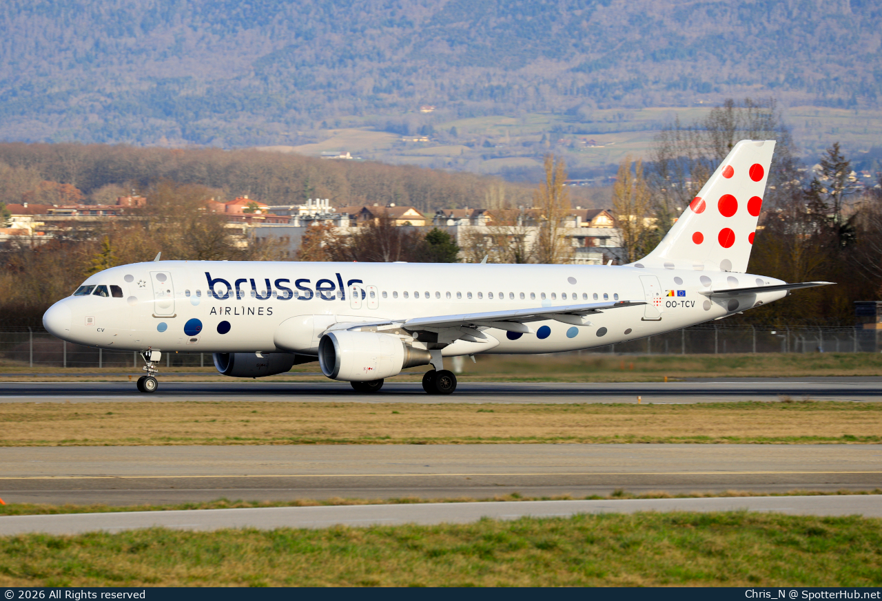 Photo of OO-TCV - Airbus A320-214 operated by Brussels Airlines