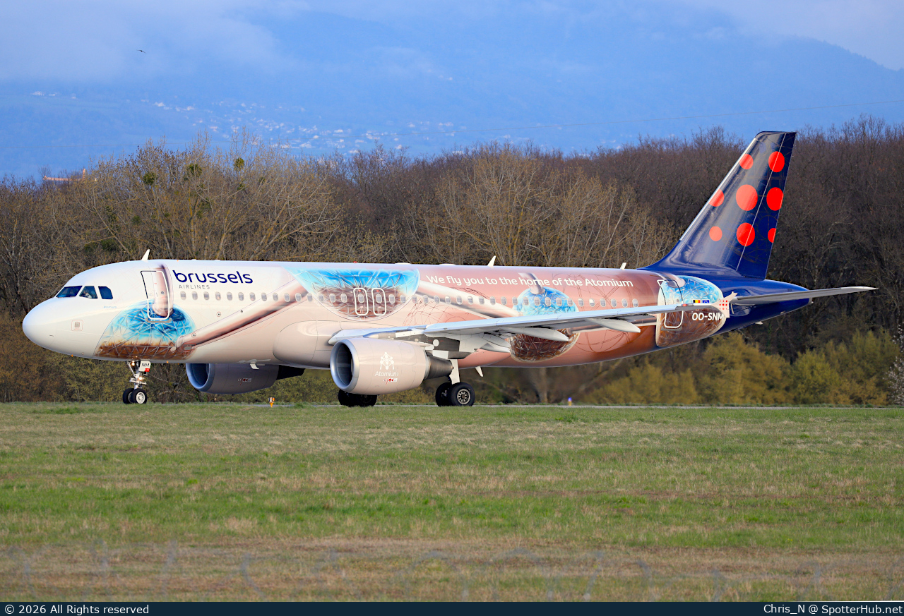 Photo of OO-SNM - Airbus A320-214 operated by Brussels Airlines