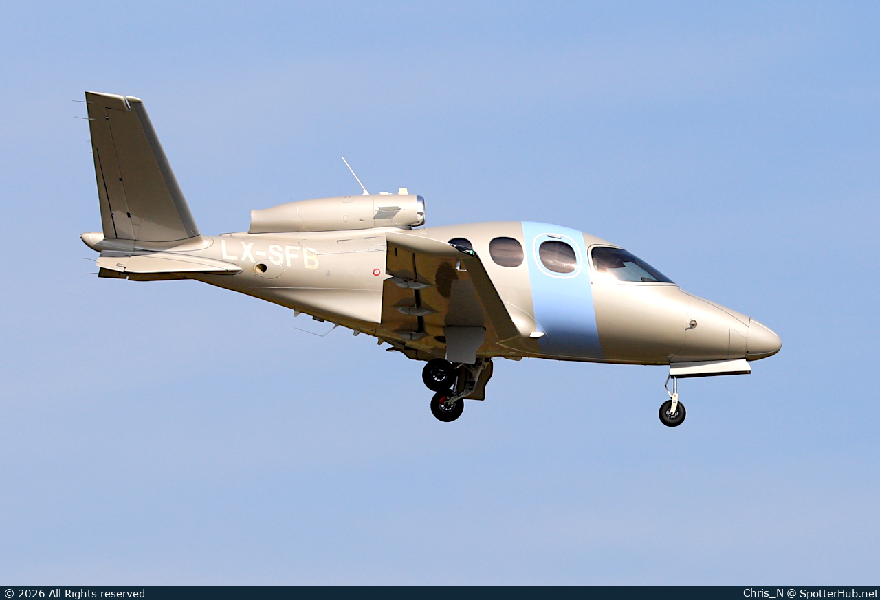 Photo of LX-SFB - Cirrus Vision Jet G2+ operated by Jetfly Aviation