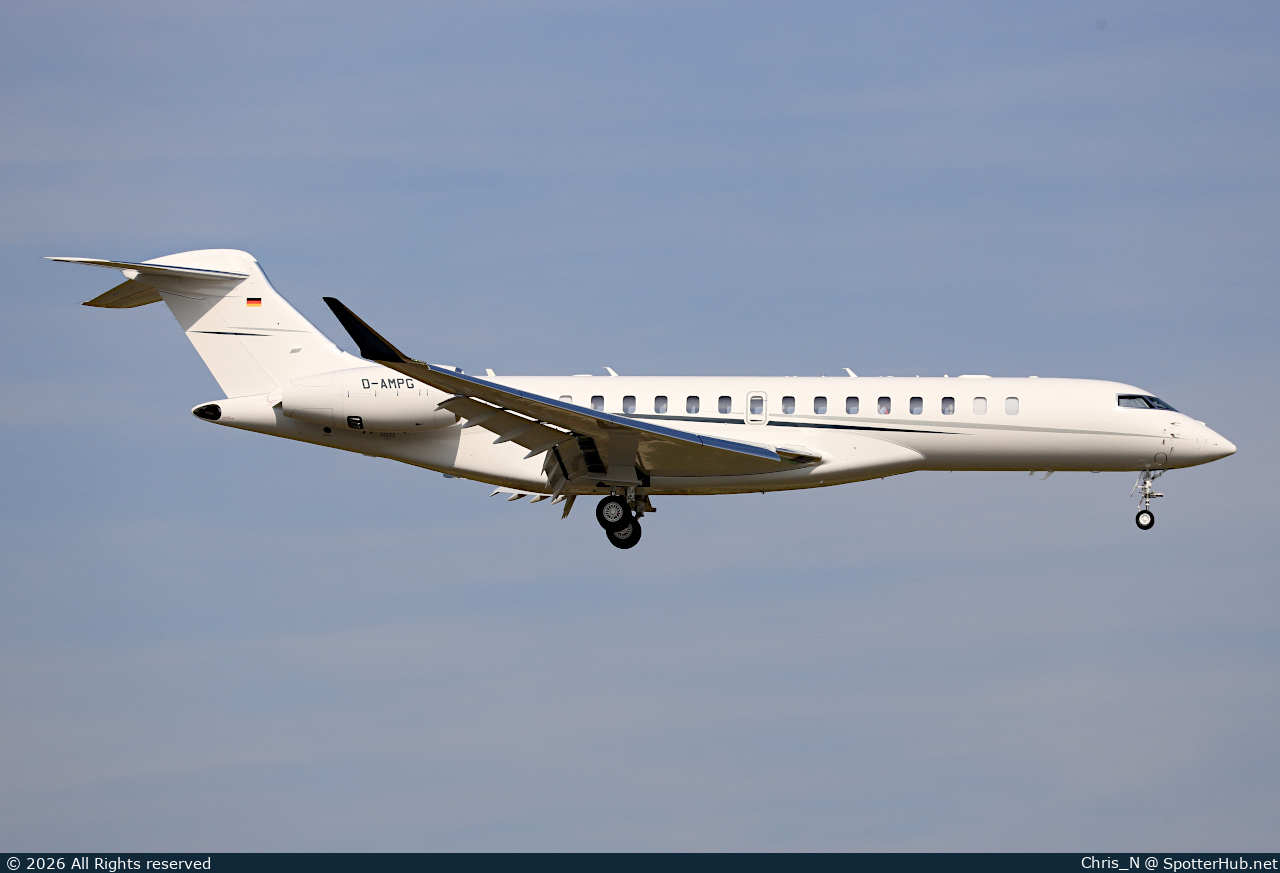 Photo of D-AMPG - Bombardier Global 7500 operated by ACM Air Charter
