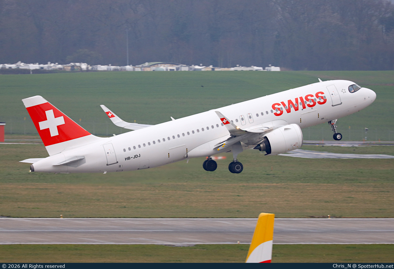 Photo of HB-JDJ - Airbus A320-271N operated by Swiss International Air Lines
