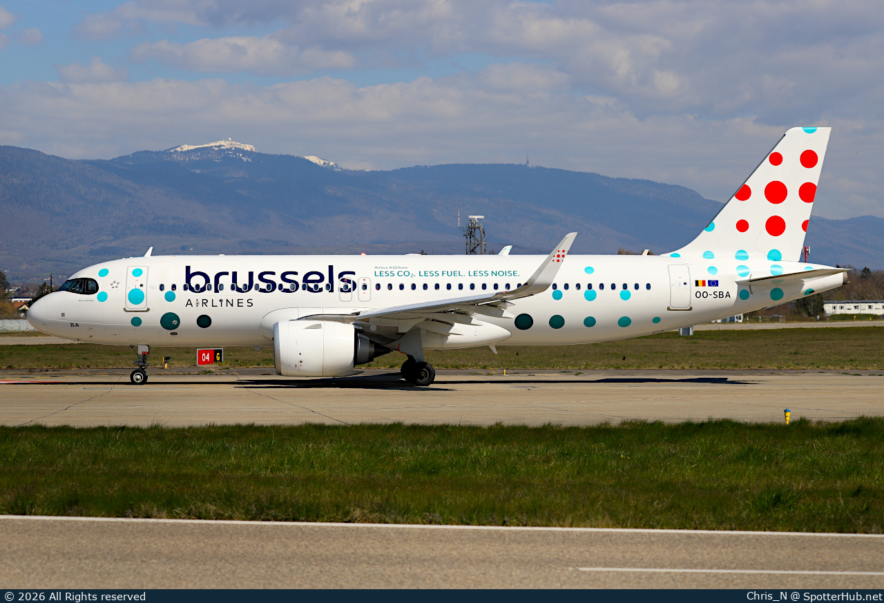 Photo of OO-SBA - Airbus A320-251N operated by Brussels Airlines
