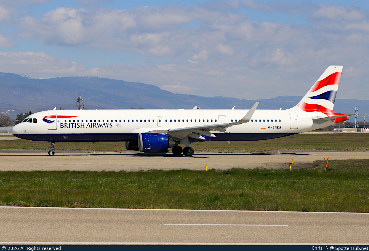 Photo of G-TNEB - Airbus A321-251NX operated by British Airways