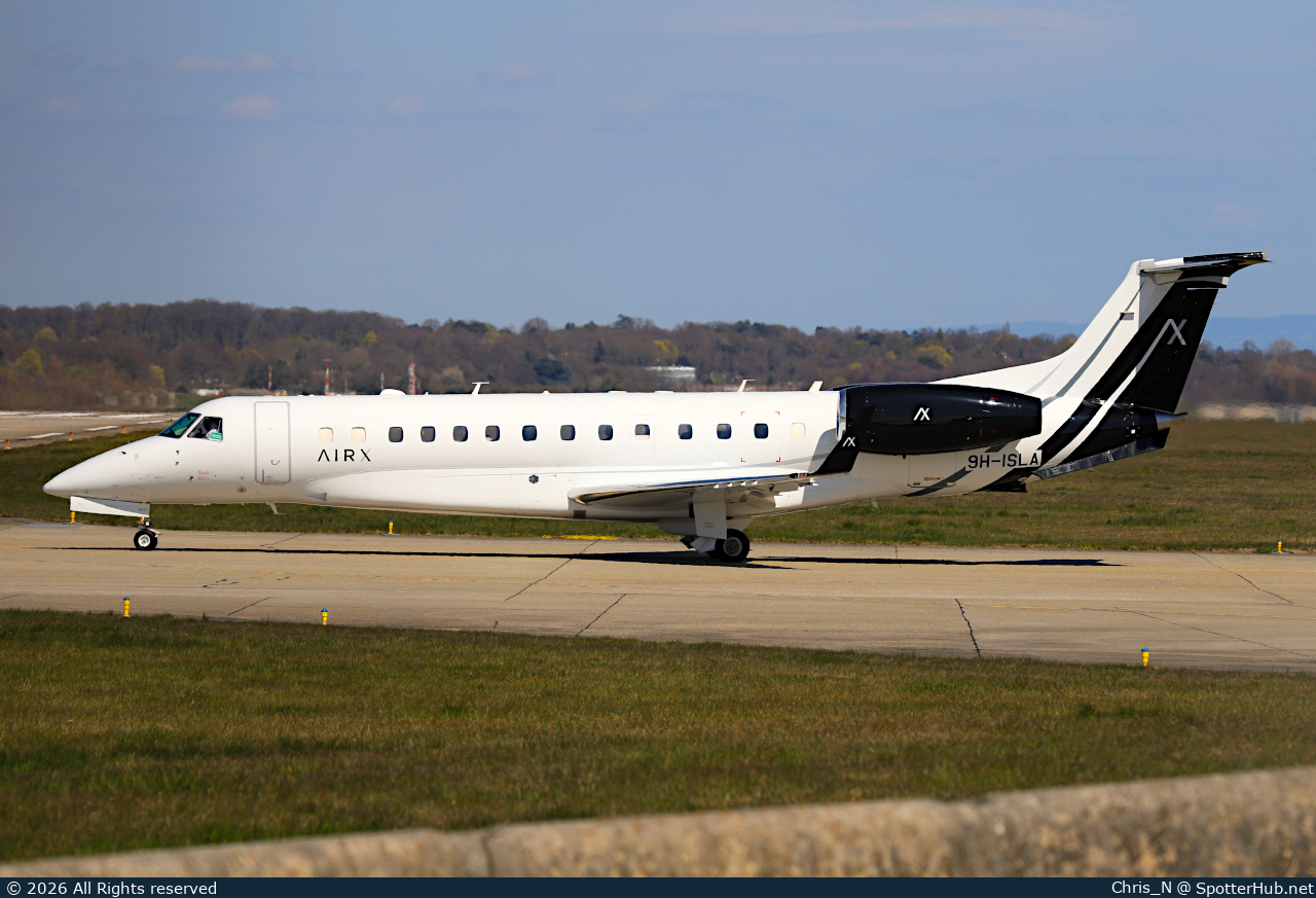 Photo of 9H-ISLA - Embraer Legacy 600 operated by AirX Charter