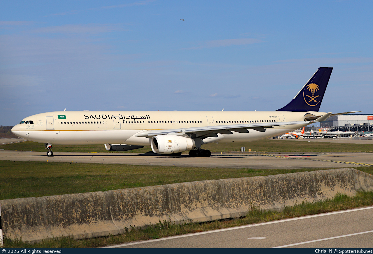 Photo of HZ-AQ27 - Airbus A330-343 operated by Saudia