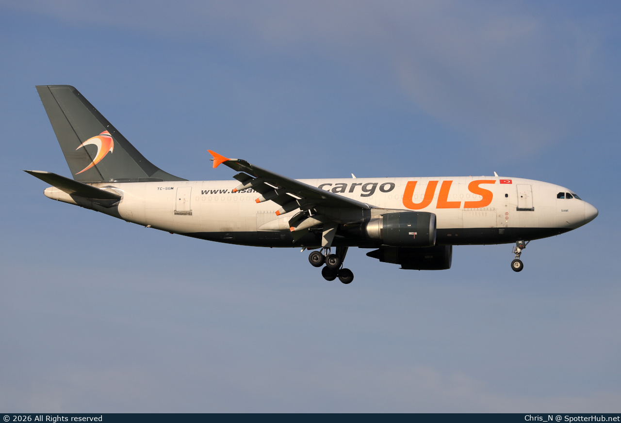 Photo of TC-SGM - Airbus A310-308(F) operated by ULS Airlines Cargo