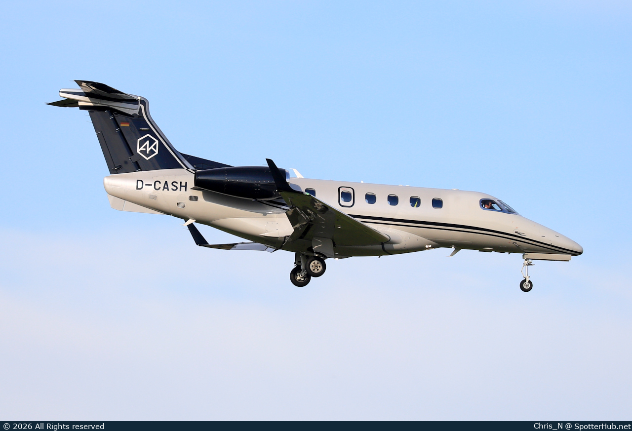 Photo of D-CASH - Embraer Phenom 300 operated by Spree Flug