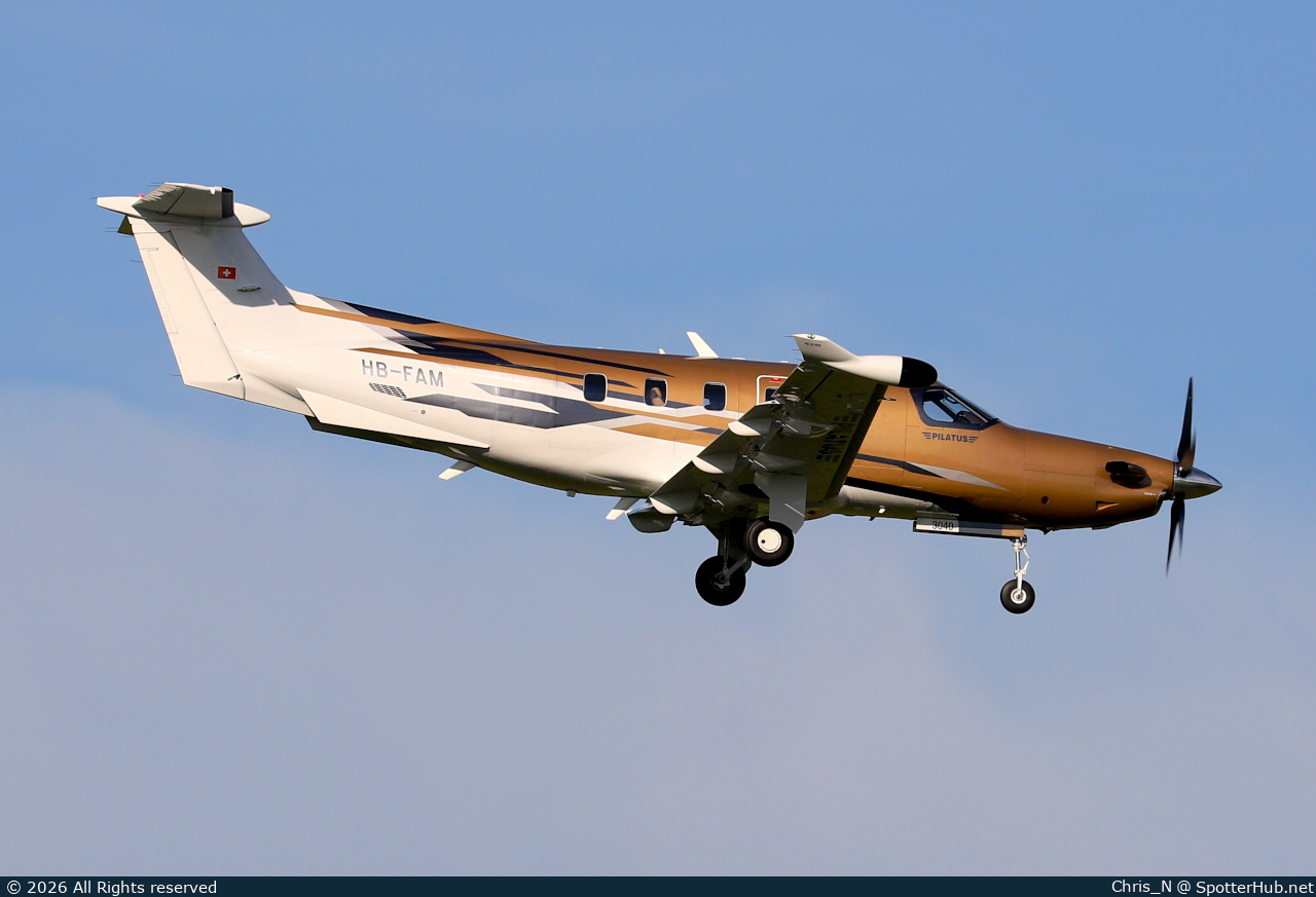 Photo of HB-FAM - Pilatus PC-12 PRO operated by Aviathor