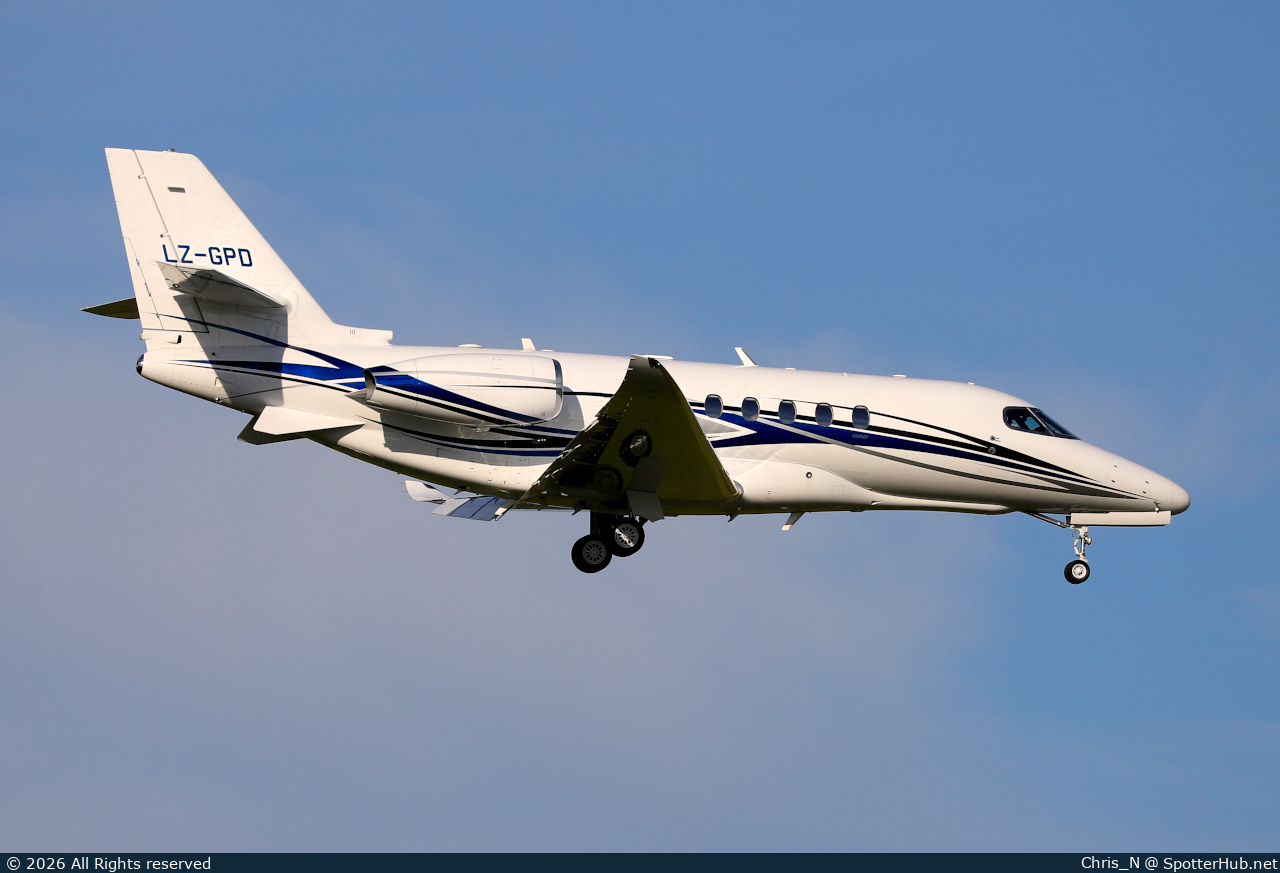 Photo of LZ-GPD - Cessna 680A Citation Latitude operated by Air Volta