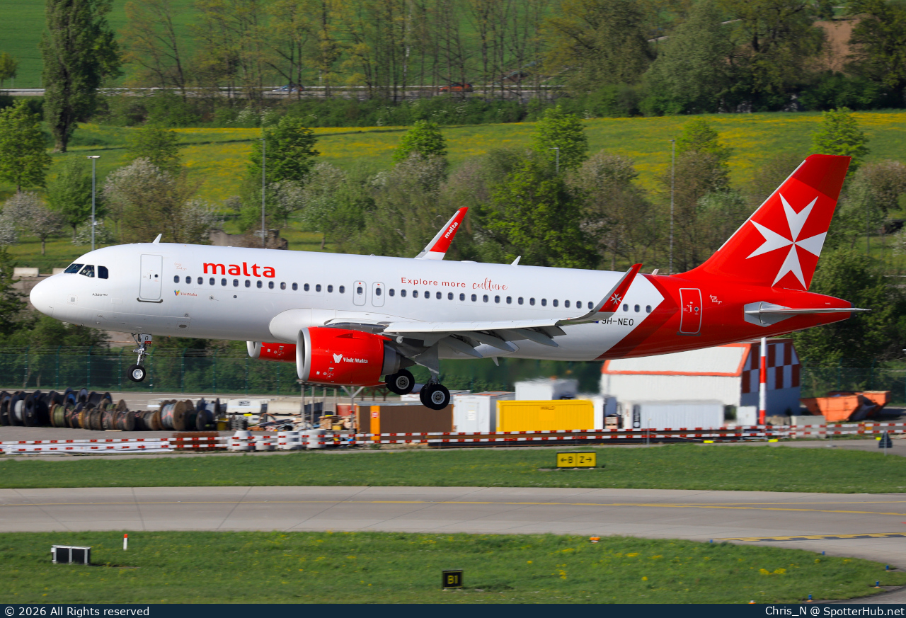Photo of 9H-NEO - Airbus A320-251N operated by KM Malta Airlines