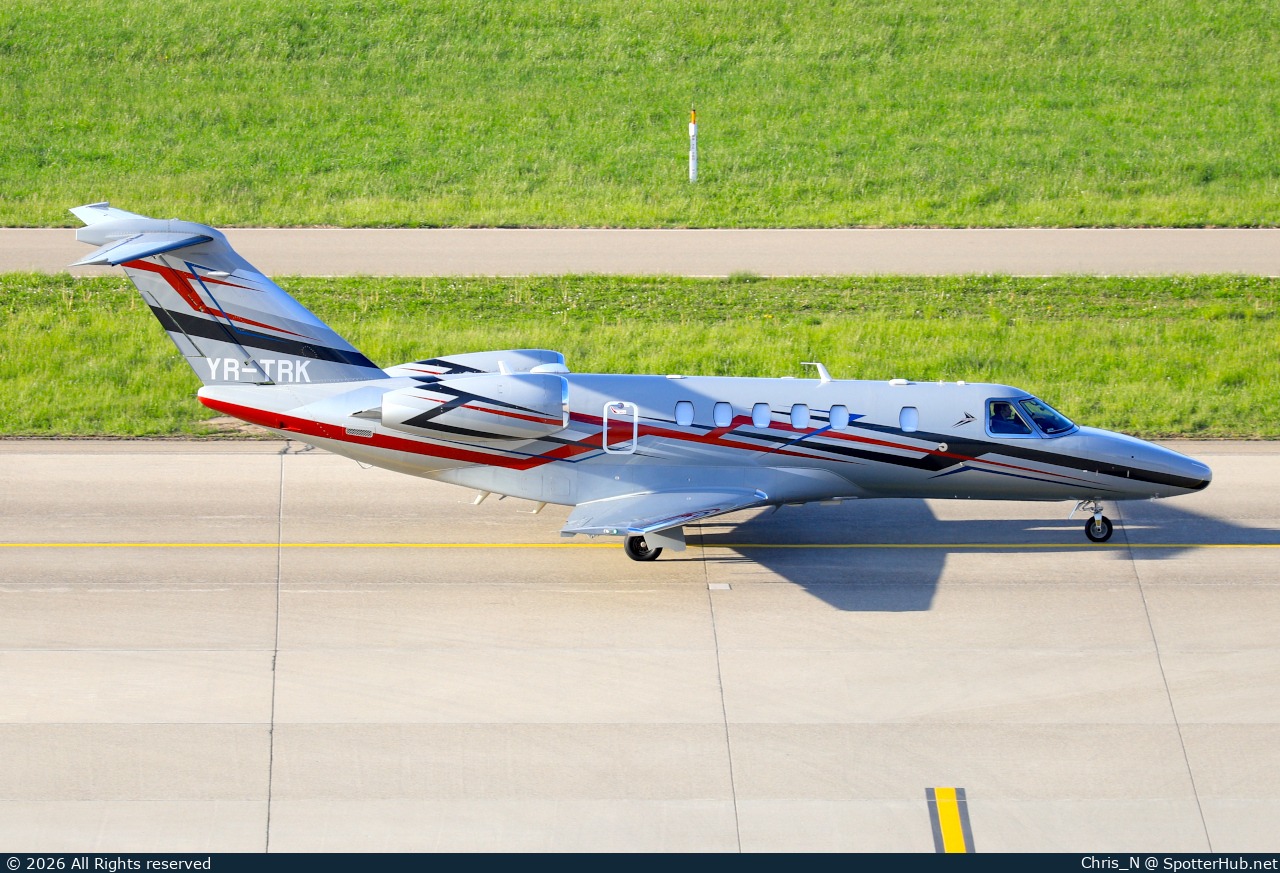 Photo of YR-TRK - Cessna 525C CitationJet CJ4 operated by Toyo Aviation