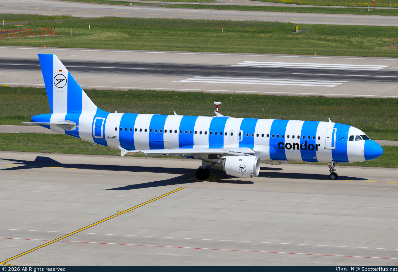 Photo of D-AICI - Airbus A320-212 operated by Condor