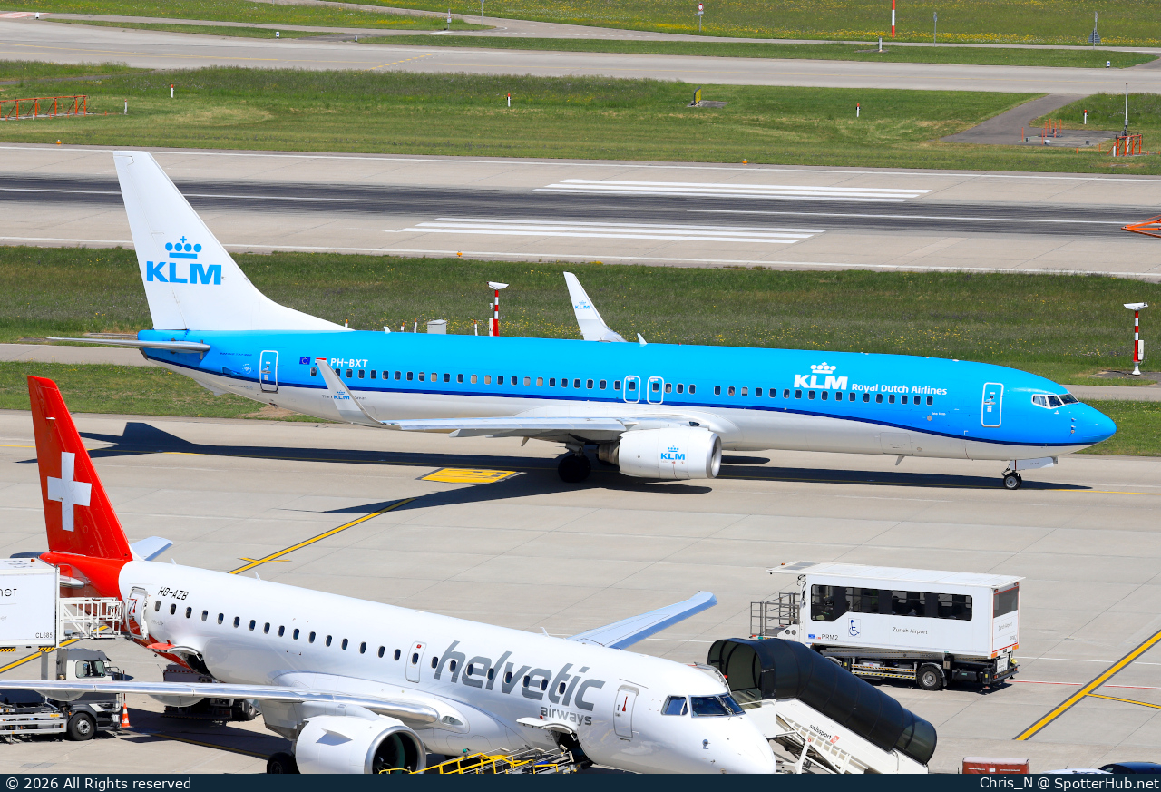 Photo of PH-BXT - Boeing 737-9K2 operated by KLM Royal Dutch Airlines