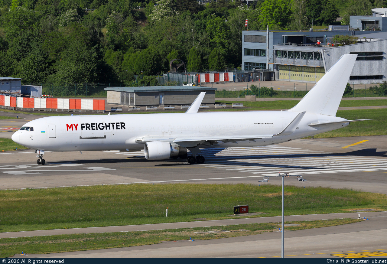 Photo of UK67021 - Boeing 767-330(ER)(BDSF) operated by My Freighter