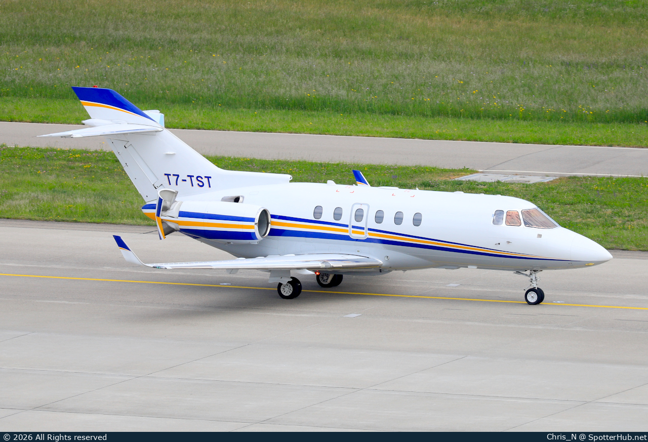 Photo of T7-TST - Hawker Beechcraft 900XP operated by Private