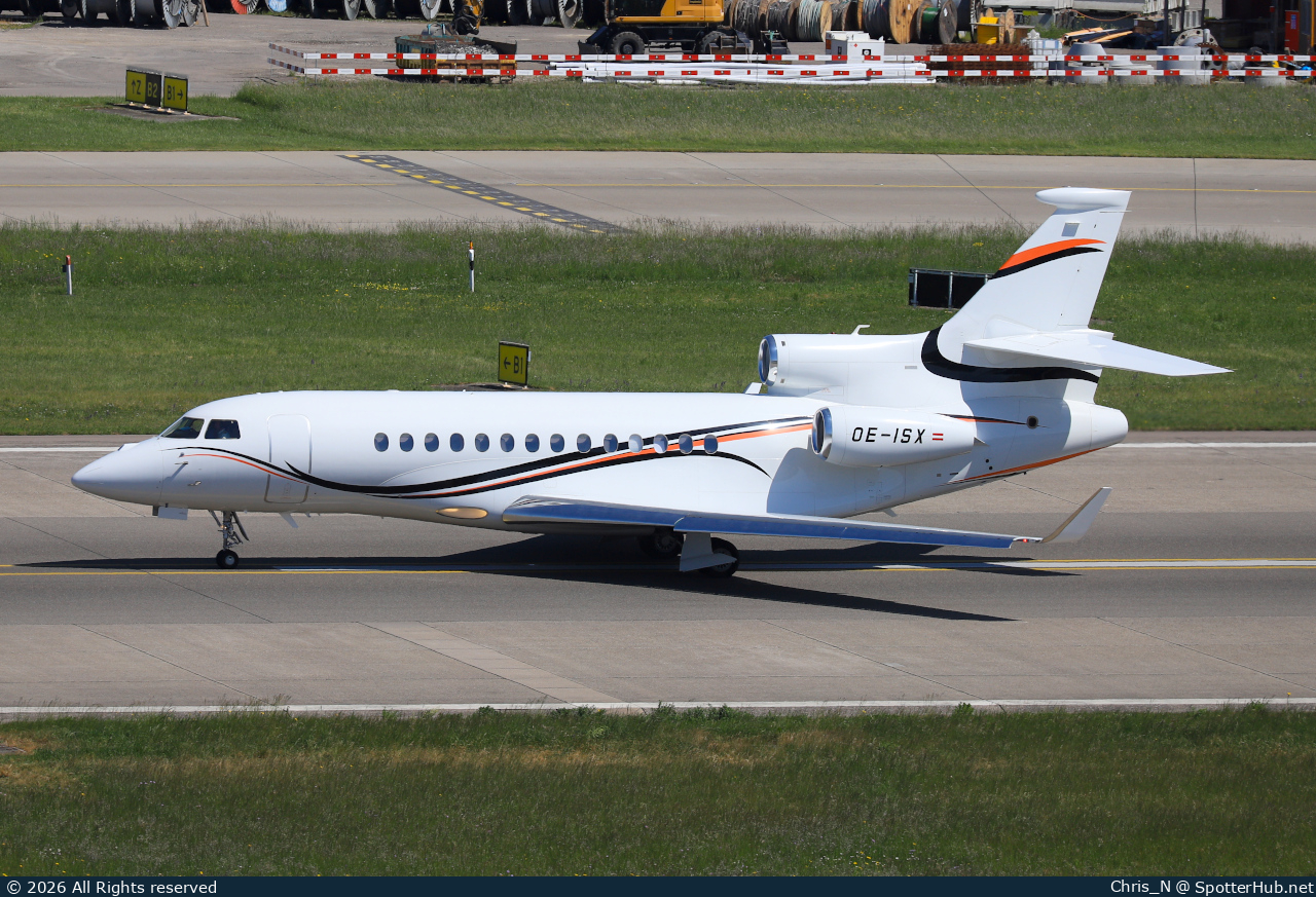 Photo of OE-ISX - Dassault Falcon 7X operated by International Jet Management